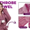 Puple (4) Lightweight Soft Bathrobe for Women