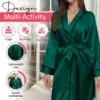 listing 4 Women's Premium Satin Bridesmaid Night Dress Robes