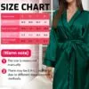 listing 5 Women's Premium Satin Bridesmaid Night Dress Robes